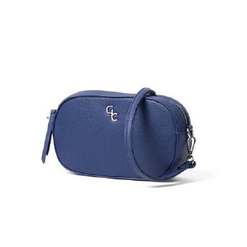 Galway Crystal Cross Body Bag - Navy