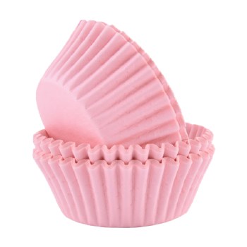 Cupcake Cases Light Pink 60pk