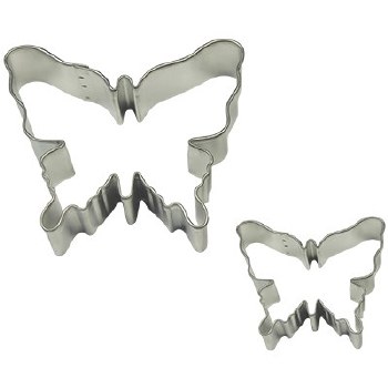 Cutters Set of 2 Butterfly