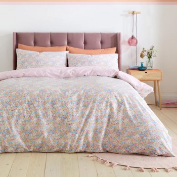 Darcy Floral Pink Double Duvet