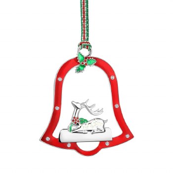 Newbridge Silverware Decoration Resting Reindeer Christmas Tree