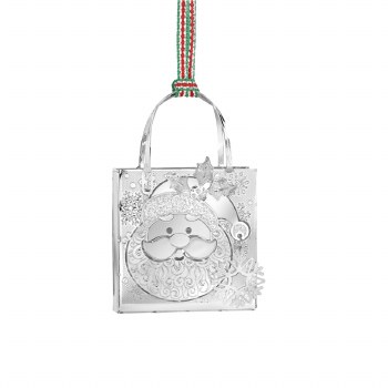 Newbridge Silverware Decoration Santa  Gift Bag Tree