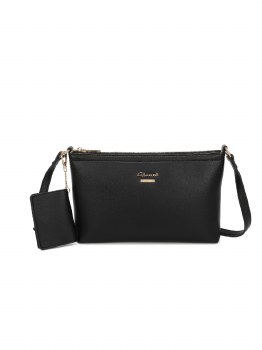 GIONNI HANDBAG DELPHINE CROSSBODY BAG BLACK