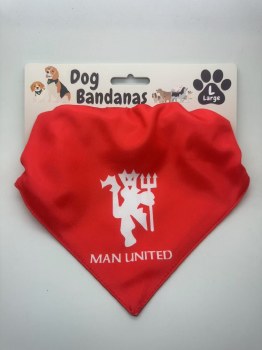 Dog Bandana Man Utd