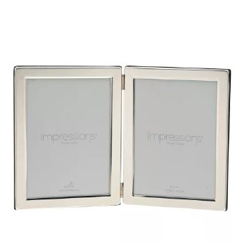 Double Frame 5*7 Silverplated