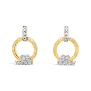 Absolute Jewellery Earring 2-Tone E2407MX