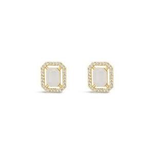 Absolute Jewellery Earring White Opal E2173WO