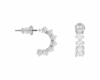 Indulgence Earrings CZ hoop