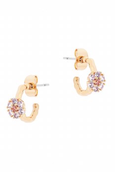 Tipperary Crystal Earrings Daisy Gold