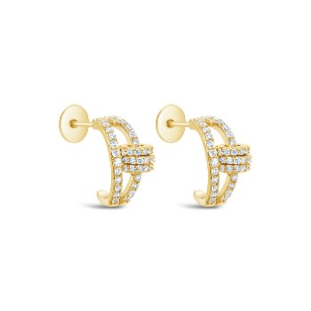 Absolute Jewellery EARRINGS GOLD E2445GL