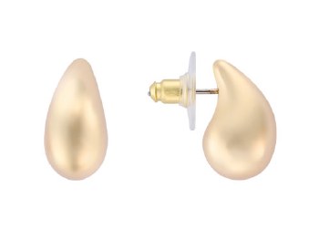 Indulgence Earrings Gold Teardrop