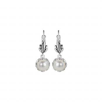 Newbridge Silverware Earrings Pearl Drop