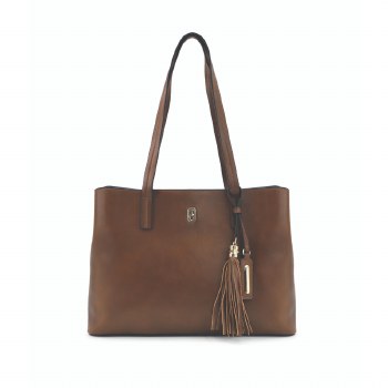 Tipperary Crystal Eaton Handbag Brown