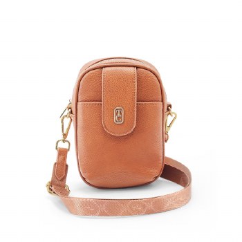 Tipperary Crystal Eden Mini Cross Bag Tan
