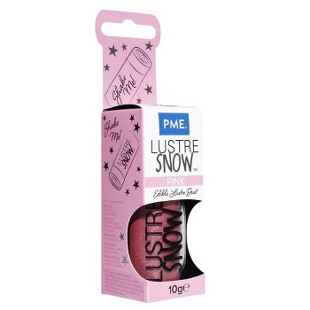Edible Lustre Snow Pink 10G
