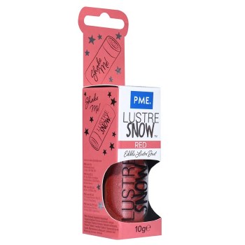 Edible Lustre Snow Red 10G