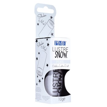 Edible Lustre Snow Silver 10G