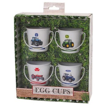 Eggcups Set of 4 Tractor