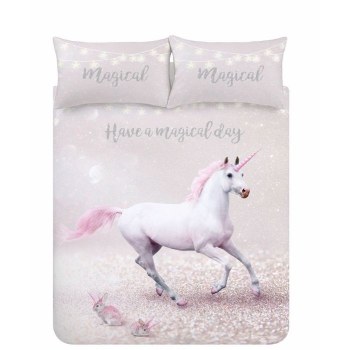 Enchanted Unicorn Single Duvet Set