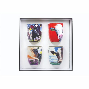 Eoin O' Connor Mugs Set of 4