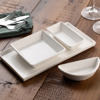 Belleek Erne Tapas Set