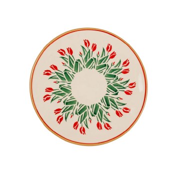 Nicholas Mosse Everyday Plate Red Blooms