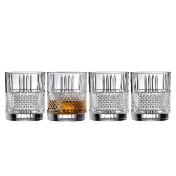 Galway Crystal Eyre Tumbler Glass Set of 4
