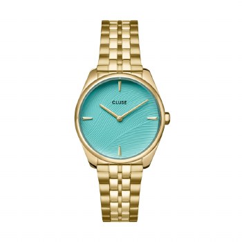 Cluse Watch Féroce Petite Blue Gold