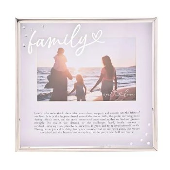 Family Frame 6*4" Silver