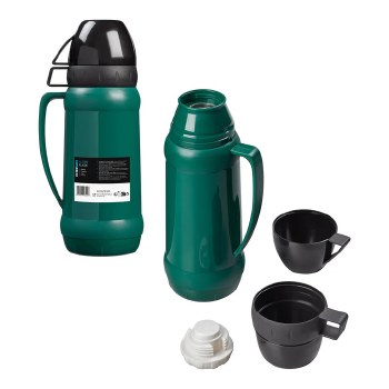 Flask 1 Ltr with 2 Cups