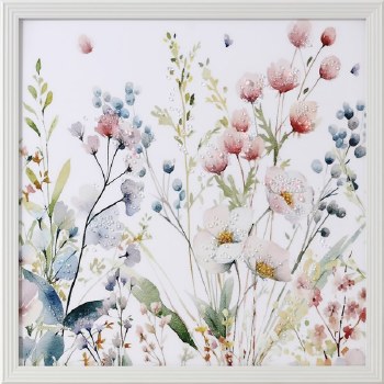 Straits Floral Crystal Picture 50cm