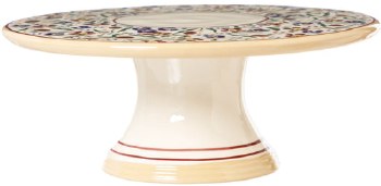 Nicholas Mosse Footed Wildflower Cake Plate 9"