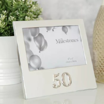 Frame 50th Birthday 4*6"