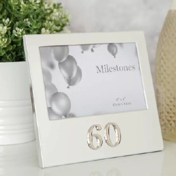 Frame 60th Birthday 4*6"