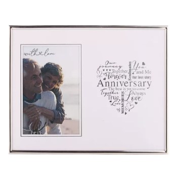 Frame Anniversary With Love 4*6"