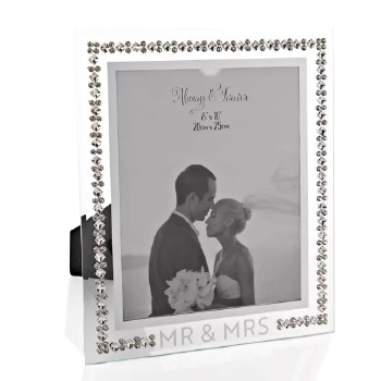 Always &amp; Forever Frame Wedding Crystal Frame 8*10"