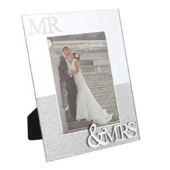Frame Mirror 5*7" Mr &amp; Mrs