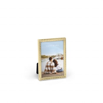 Tipperary Crystal Frame Timeless Gold 4x6"