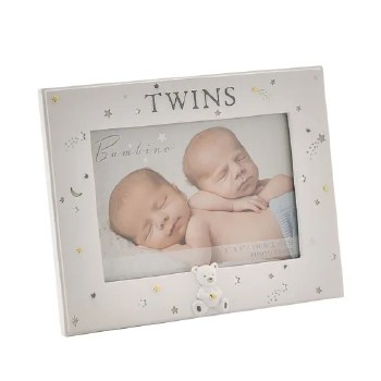 Bambino Frame Twins 6*4" Resin