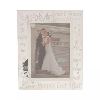 Frame Wedding 5*7" 3D Words