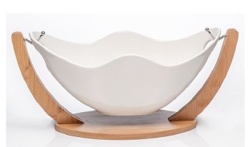 Newgrange Living Fruit Bowl With Stand