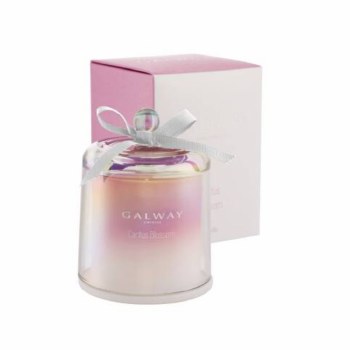 Galway Crystal Candle Cactus Blossom Bell
