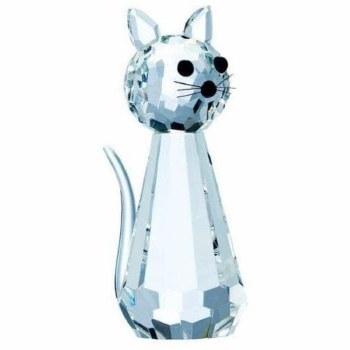 Galway Crystal Cat Standing 11.5cm