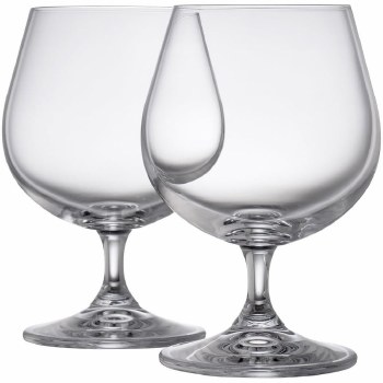 Galway Crystal Elegance Brandy Liqueur Pair