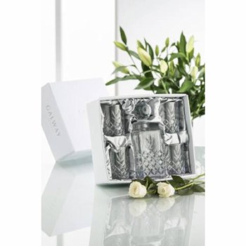 Galway Crystal Renmore Decanter Set