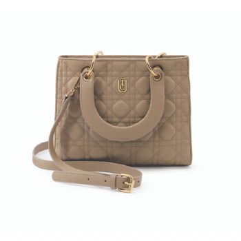 Tipperary Crystal Genoa Handbag Taupe
