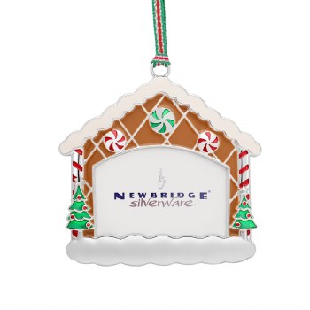 Newbridge Silverware Gingerbread Home Christmas Tree Decoration