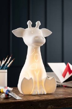 Belleek Giraffe Luminaire