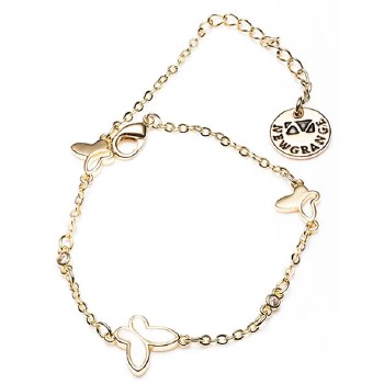 Newgrange Living Jewellery Gold Butterfly Bracelet