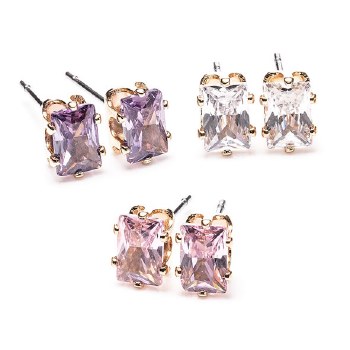 Newgrange Living Jewellery Gold Diamond Earrings Set of 3
